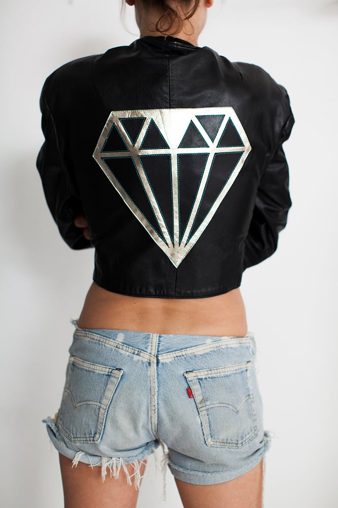 Image of LOVEGANG Iconic Vintage Leather Jacket