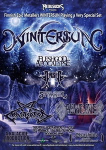 Image of Wintersun at Churchill's 9/3/13