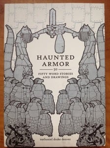 Image of NATE DENVER'S NECK "Haunted Armor" Book + Album