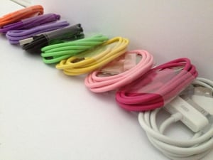Image of Datakabel/opladerkabel til iPhone 4/4s.