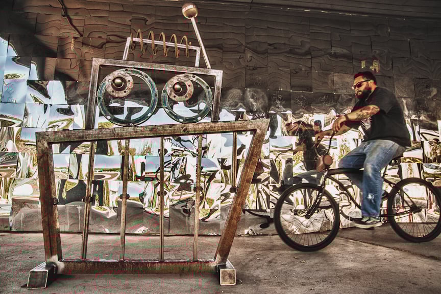 Image of Radio the Robot Bike Rack