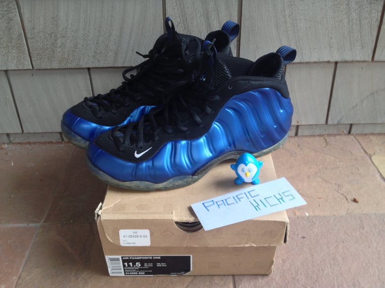 Image of Nike Air Foamposite One - Dark Neon Royal [Size 11.5]