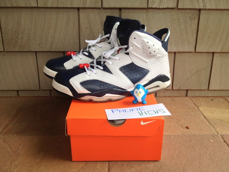 Image of Nike Air Jordan VI - Olympic [Size 12.5]