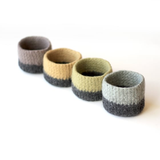 Image of Lopi-tone Felted Bowls (one bowl - in four shades)