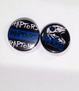 Image of 1" Raptors buttons