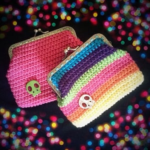 Image of Cute easy crochet purse pattern