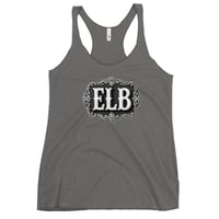 Image 2 of Women's Racerback Tank - ELB Buckle