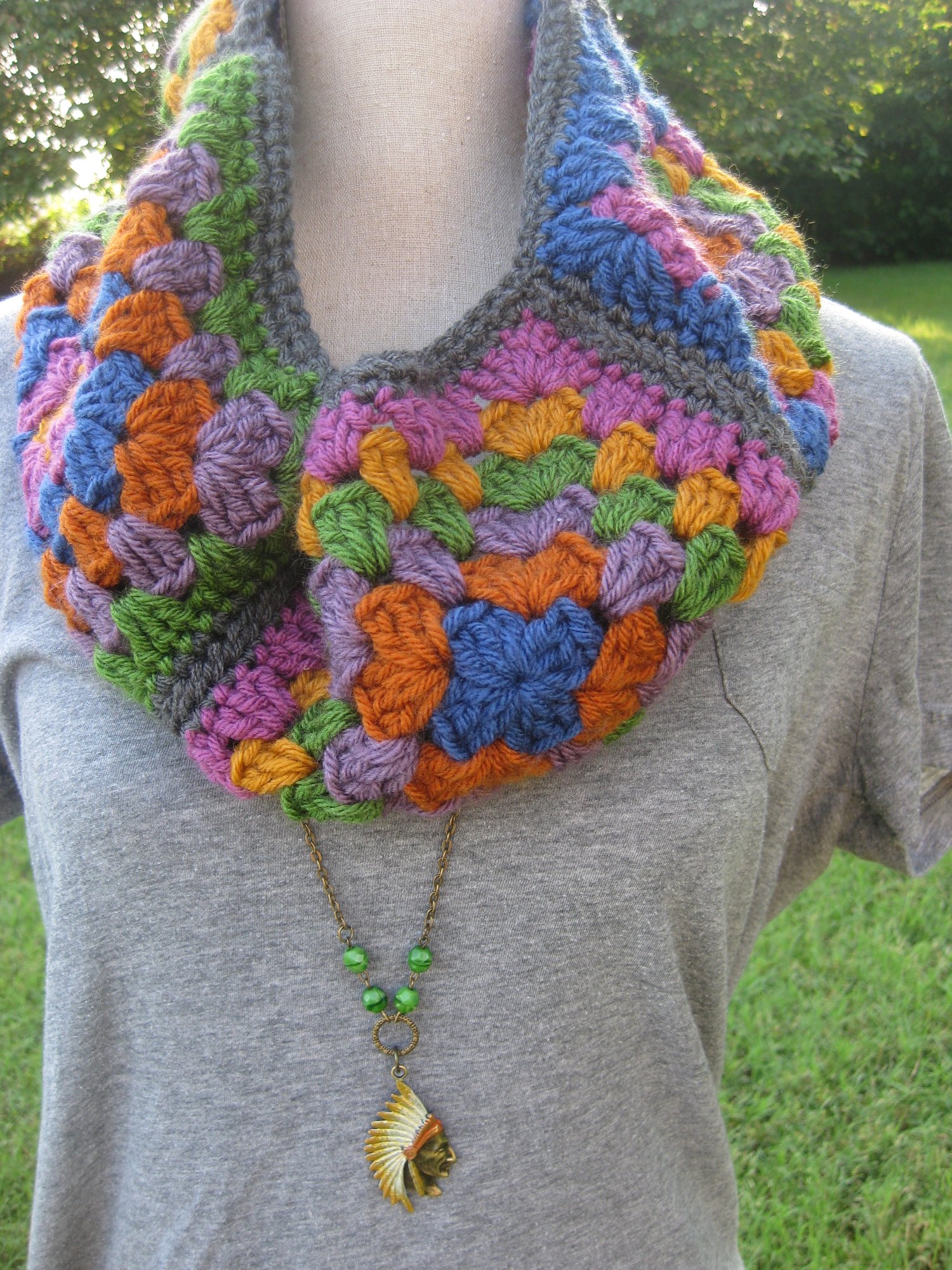 Image of Granny Square Cowl 