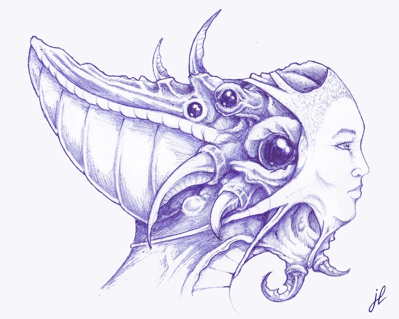 Image of 8"x10" - "The Perfect Disguise" Print.