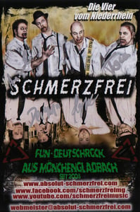 Image of Schmerzfrei Autogrammkarte - Mit allen 4 Original Unterschriften