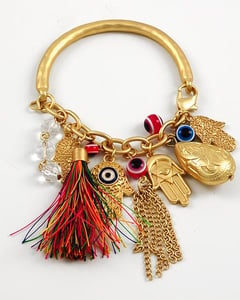 Image of Hamsa Evil Eye Bracelet 