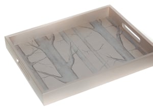 Image of Modern Tray ~ Trees