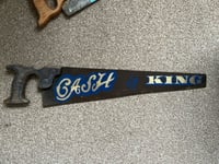 Image 4 of Hand Painted Vintage Saw | Cash Is King II