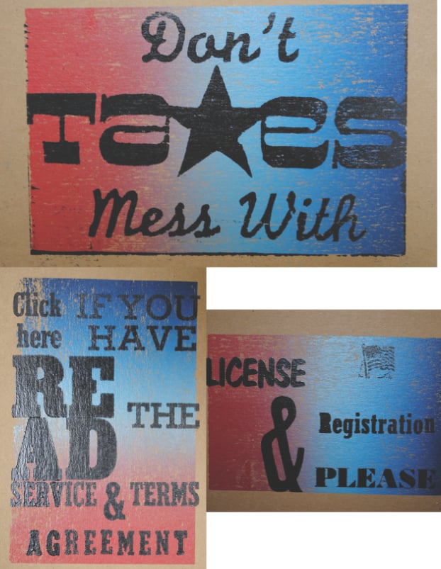 Image of ALL 3 POSTCARDS