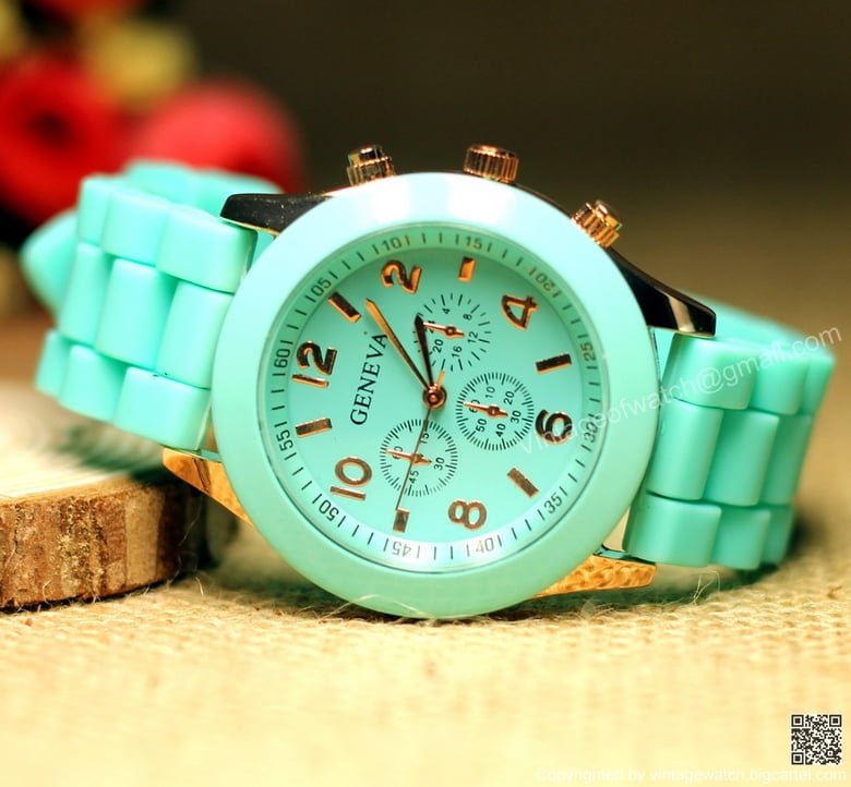Image of Women wristwatches Silicone Unisex Candy Jelly Summer Watches Sports Wrist Watch