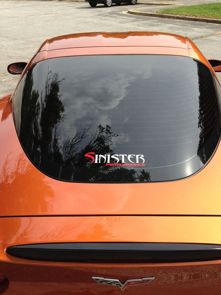 Image of Sinister Performance 12" Decal