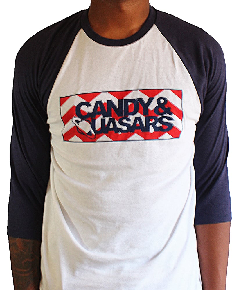 Image of C&Q Zig-Zag baseball Tee