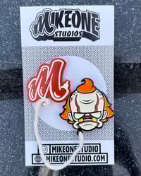 Image 2 of “YETIWISE” enamel pin 