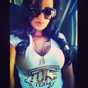 Image of Women's Gold Print TOKE TEAM Logo