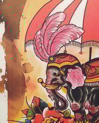 Image 1 of Uncle Allan Elephant Print