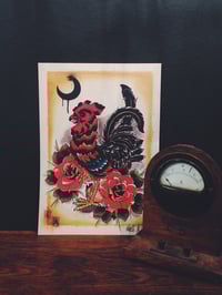 Image 2 of Uncle Allan Rooster Print