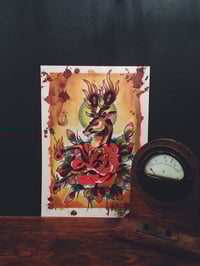 Image 2 of Uncle Allan Deer Print