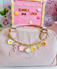 Image 1 of Handmade Bows & Sea Shells Purse Chain