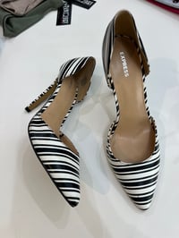 Image 1 of stripe heels 