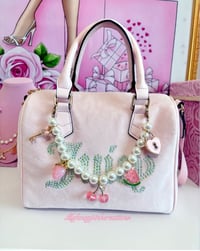 Image 1 of Handmade Pearls and Fruits Purse Chain 