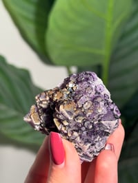 Image 3 of SUGARY IRIDESCENT FLUORITE -CHINA-