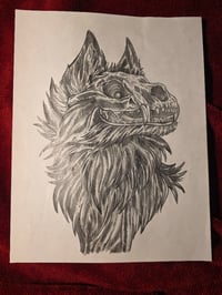 The Harbinger Of Ash - Original Artwork