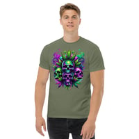 Image 5 of Weed Skull 4 Unisex classic tee