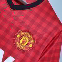 Image 5 of Manchester United 11/12 Retro Home Jersey