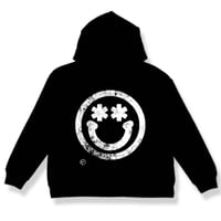 Image 2 of "Motion Makes Me Happy" Black Hoodie