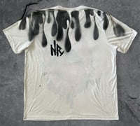 Image 2 of “BLAH BLAH BLAH” CUSTOM HAND PAINTED T-SHIRT 2XL