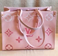PINK/RED LV DESIGN HANDBAG