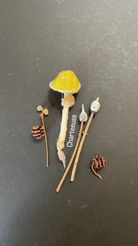 Image 3 of Mushroom brooch mixed colours  