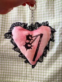 Flail Heart Keychain 