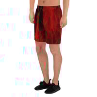 Image 3 of MASV Elements Crimson Men's Athletic Shorts