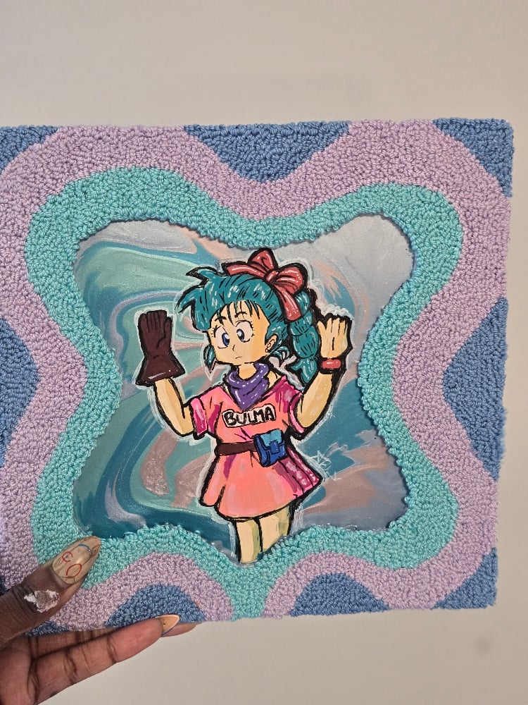 Image of Bulma Painting 🌌💙