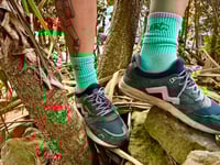 Image 2 of Walk The Earth Mint Green Sports Sock