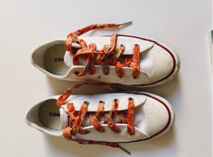 Image of Liberty Print Shoelaces in Betsy A