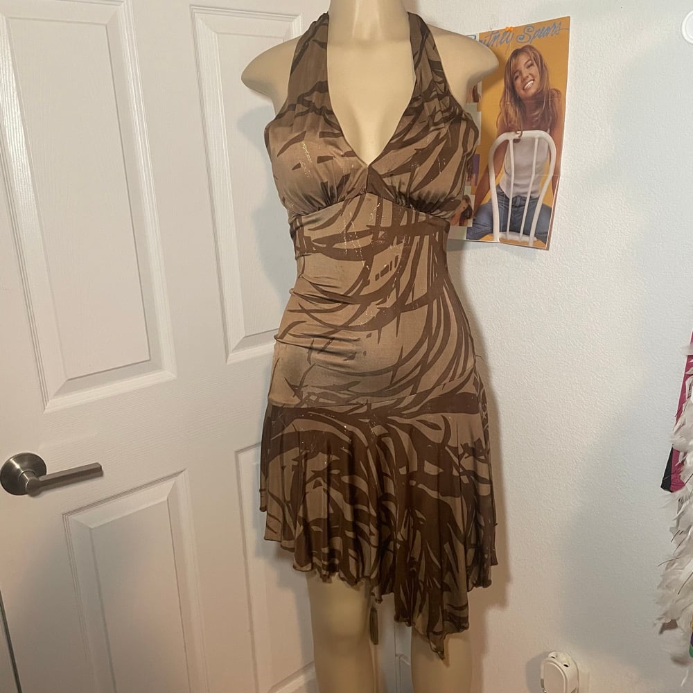 Image of YINES BROWN DRESS