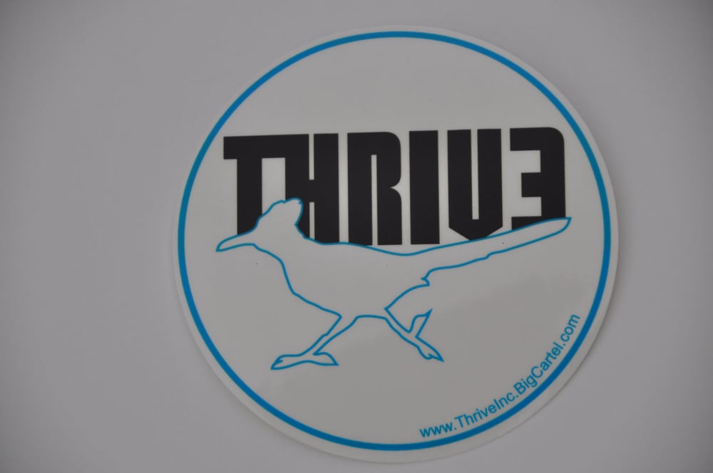 Image of Thrive Transparent Decal
