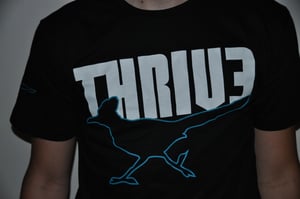 Image of Thrive Basic Black Tee