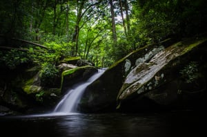 Image of Waterfall Long Exposure Print 12x18