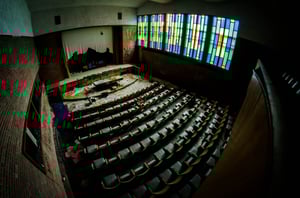 Image of Psychiatric Theater Print 12x18