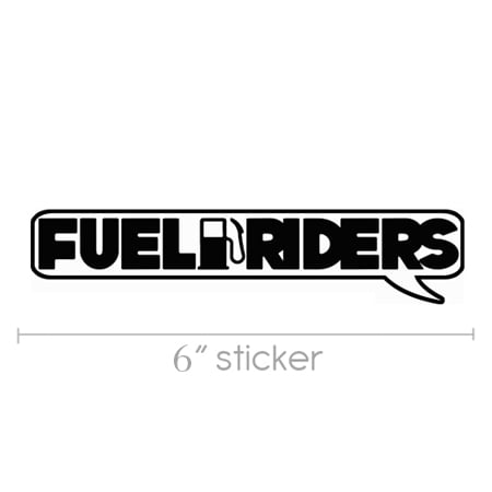 Image of FuelRiders Sticker