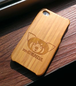 Image of RedPanda Bamboo iPhone Case