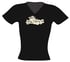 T-shirt Girlie (Old school black - logo 2013) Image 2
